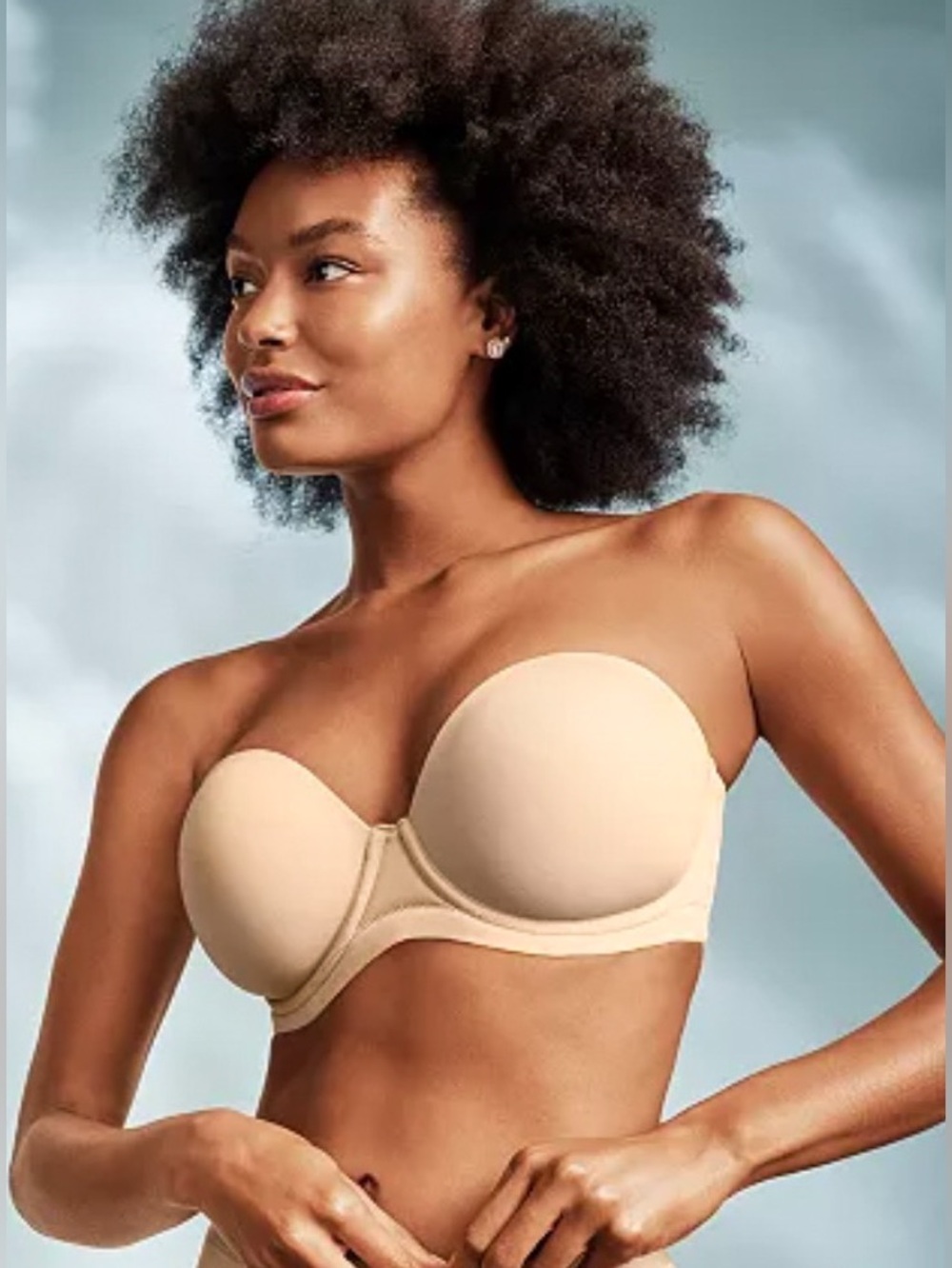 Wacoal 36G Red Carpet 854119 Nude Strapless Underwire Bra
